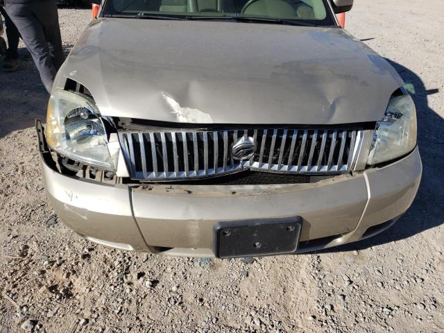 1MEFM421X6G610532 - 2006 MERCURY MONTEGO PR ოქროსფერი ფოტო 9