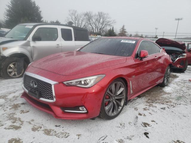 JN1FV7EK0JM530710 - 2018 INFINITI Q60 RED SP RED photo 2