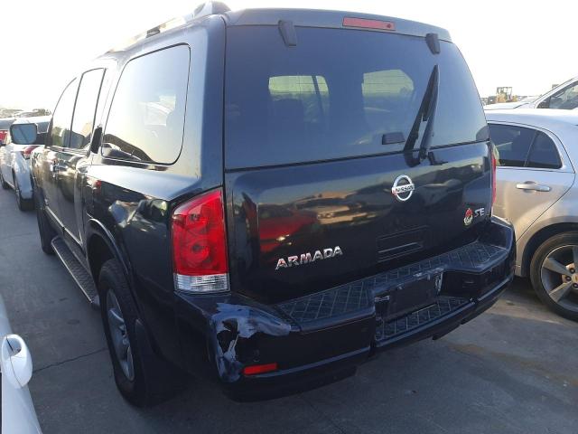 5N1BA08D68N604465 - 2008 NISSAN ARMADA SE BLACK photo 3