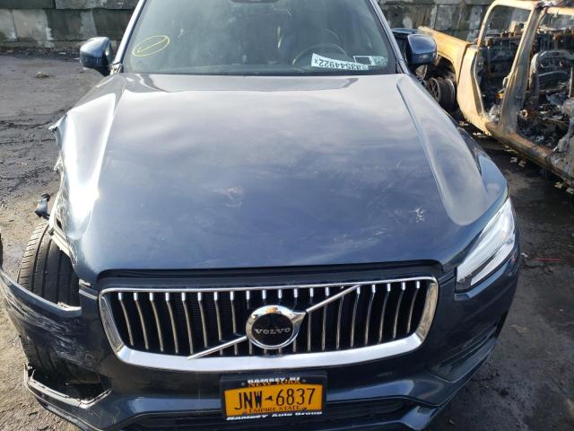 YV4A221K2L1566201 - 2020 VOLVO XC90 T6 MO BLUE photo 7