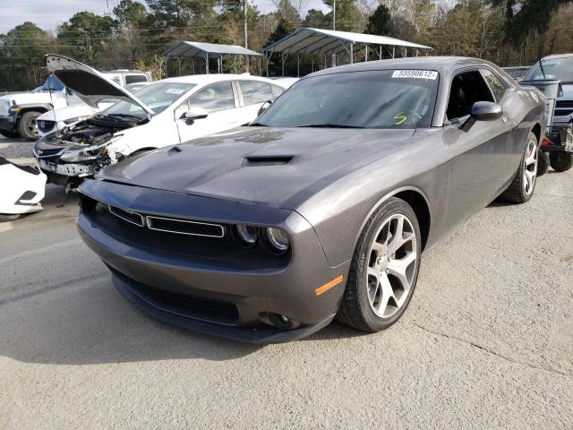 2C3CDZBG4FH804648 - 2015 DODGE CHALLENGER GRAY photo 2