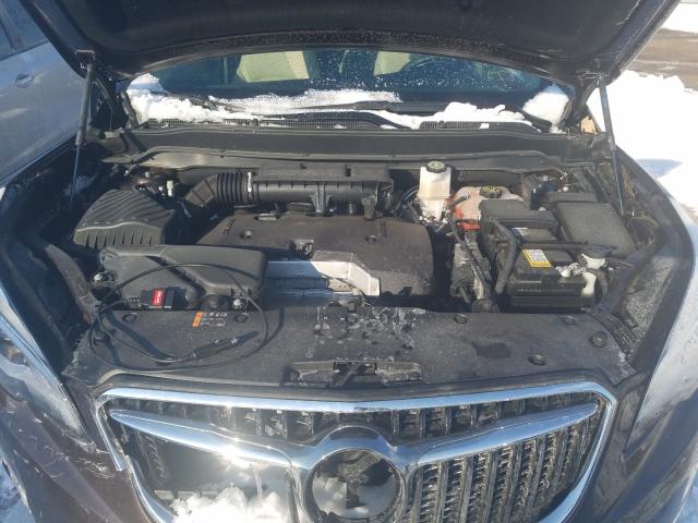 LRBFXCSA9LD177882 - 2020 BUICK ENVISION E ყავისფერი ფოტო 7