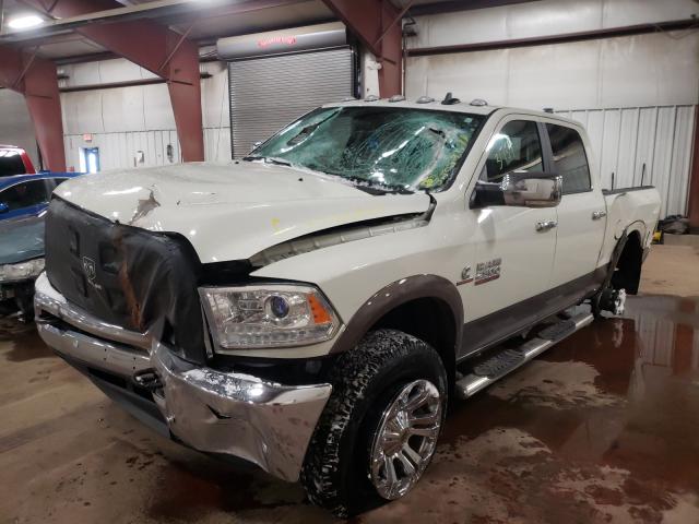 3C6UR5FLXJG261436 - 2018 RAM 2500 LARAM WHITE photo 2