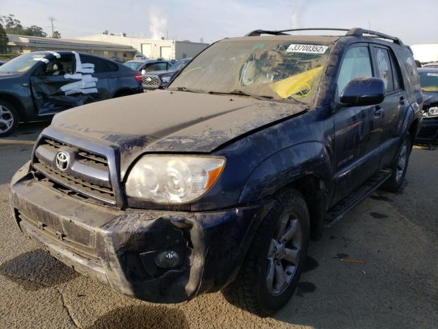 JTEBU17R18K001533 - 2008 TOYOTA 4RUNNER LI BLUE photo 2