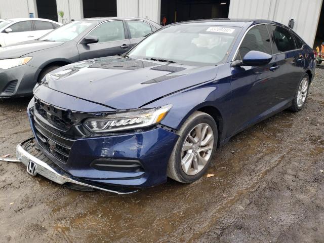 1HGCV1F1XJA105498 - 2018 HONDA ACCORD LX BLUE photo 2