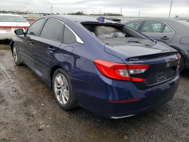 1HGCV1F1XJA105498 - 2018 HONDA ACCORD LX BLUE photo 3