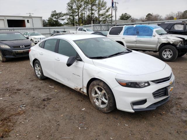 1G1ZB5ST3JF227289 - 2018 CHEVROLET MALIBU LS Beyaz fotoğraf 1