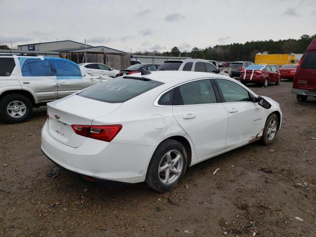 1G1ZB5ST3JF227289 - 2018 CHEVROLET MALIBU LS Beyaz fotoğraf 4