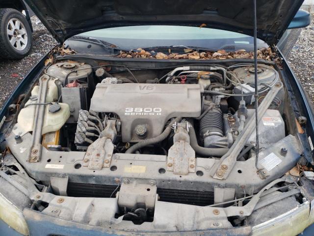 1G2WP12K0VF249630 - 1997 PONTIAC GRAND PRIX მწვანე ფოტო 7