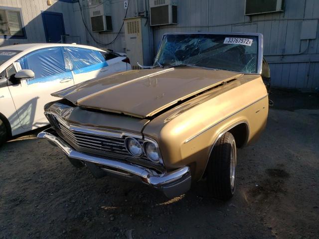 164676J269741 - 1966 CHEVROLET IMPALA TAN photo 2