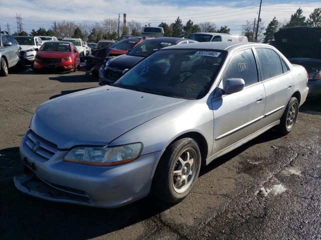 1HGCG55451A111884 - 2001 HONDA ACCORD LX SILVER photo 2