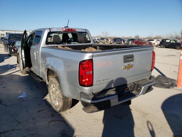 1GCGSBE34F1115629 - 2015 CHEVROLET COLORADO L SILVER photo 3