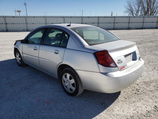 1G8AJ55F27Z172834 - 2007 SATURN ION SILVER photo 3