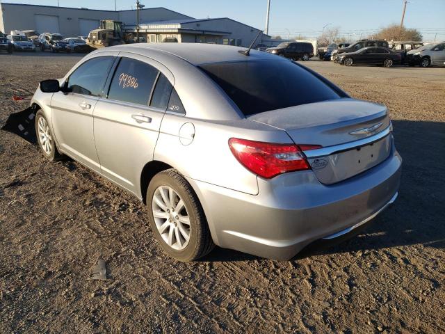 1C3CCBBB1DN510000 - 2013 CHRYSLER 200 SILVER photo 3