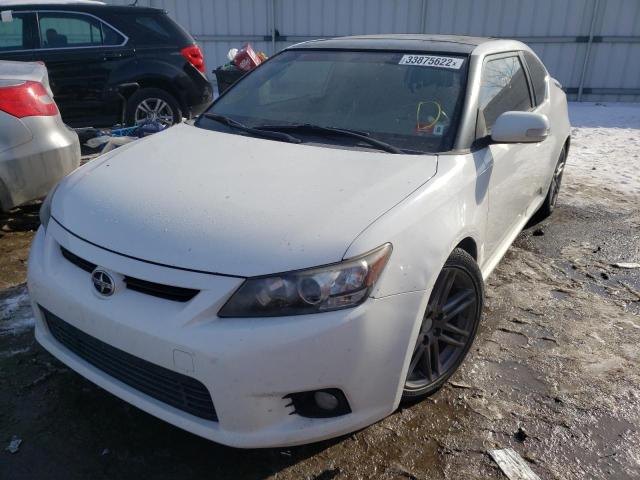 JTKJF5C79D3055147 - 2013 TOYOTA SCION TC თეთრი ფოტო 2