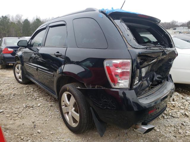 2CNDL937996220985 - 2009 CHEVROLET EQUINOX SP BLACK photo 3