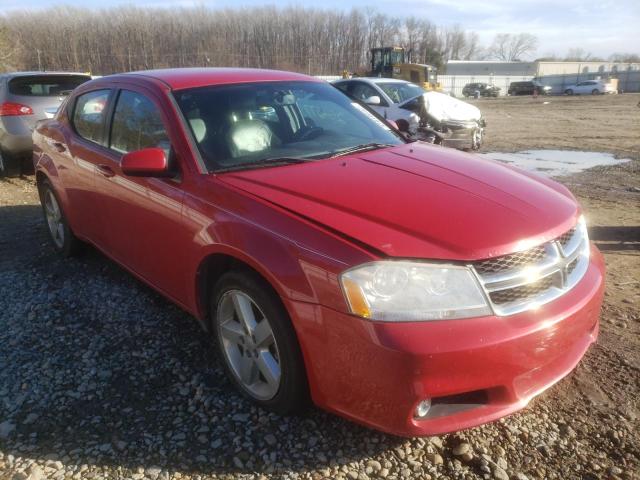 1B3BD2FB9BN524546 - 2011 DODGE AVENGER LU RED photo 1