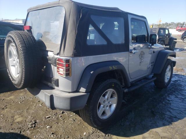 1C4AJWAG3FL754226 - 2015 JEEP WRANGLER S 灰色 照片 4