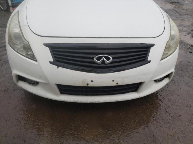 JN1CV6AR5AM252046 - 2010 INFINITI G37 WHITE photo 9