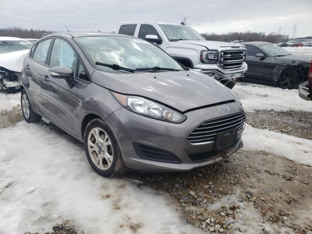 3FADP4EJ3EM150913 - 2014 FORD FIESTA SE GRAY photo 1