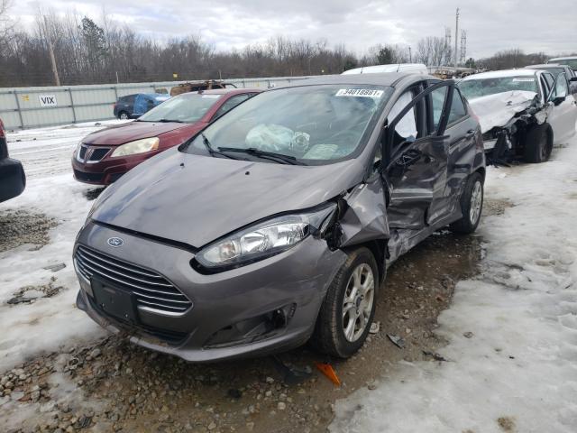 3FADP4EJ3EM150913 - 2014 FORD FIESTA SE GRAY photo 2