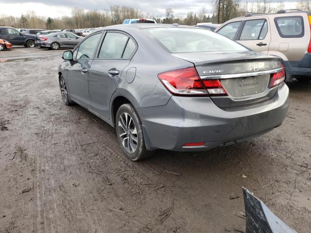2HGFB2F90DH518649 - 2013 HONDA CIVIC EXL 灰色 照片 3