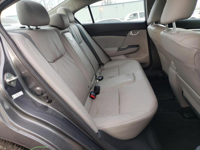 2HGFB2F90DH518649 - 2013 HONDA CIVIC EXL 灰色 照片 6