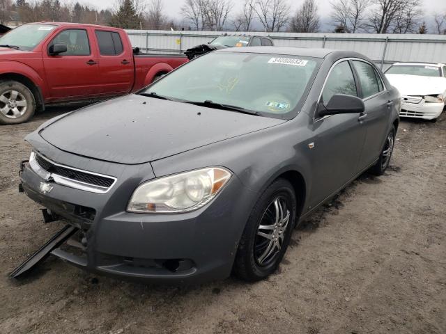 1G1ZG57B28F157473 - 2008 CHEVROLET MALIBU LS GRAY photo 2