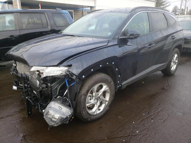 KM8JBCAE5NU032464 - 2022 HYUNDAI TUCSON SEL BLUE photo 2