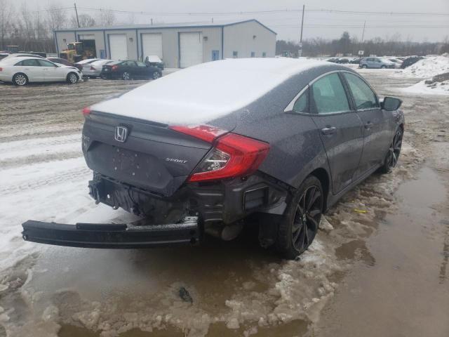 2HGFC2F85KH557139 - 2019 HONDA CIVIC SPOR CHARCOAL photo 4