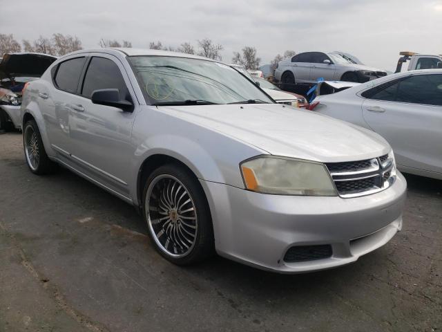 1B3BD4FB9BN540323 - 2011 DODGE AVENGER EX SILVER photo 1