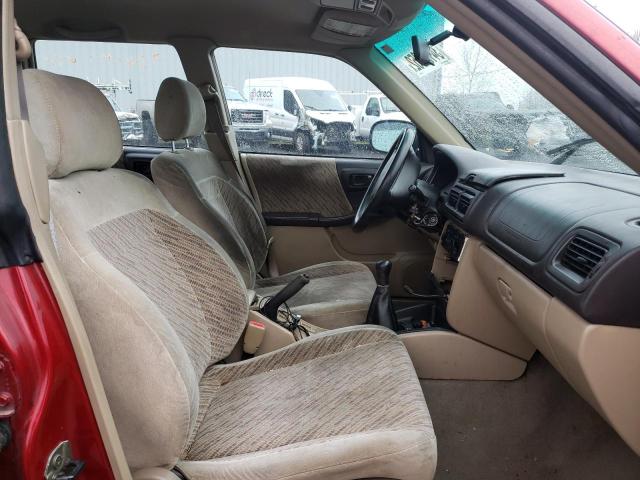 JF1SF6550WG782661 - 1998 SUBARU FORESTER S MAROON photo 5