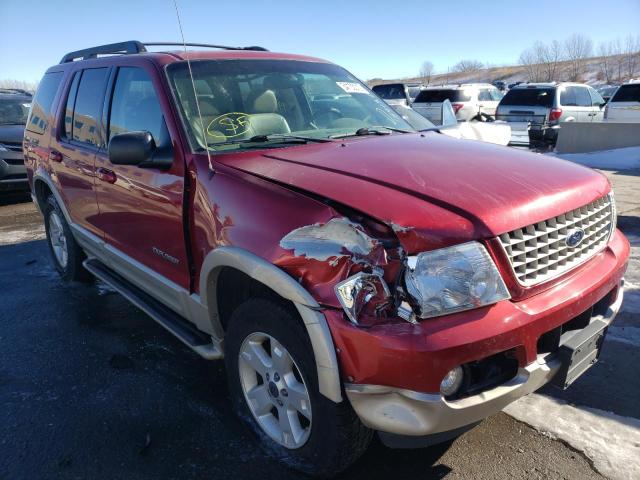 1FMDU74W55ZA35970 - 2005 FORD EXPLORER E RED photo 1