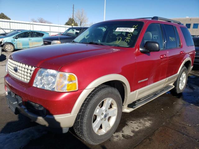 1FMDU74W55ZA35970 - 2005 FORD EXPLORER E RED photo 2