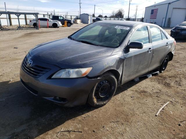 4T4BE46K58R024844 - 2008 TOYOTA CAMRY CE GRAY photo 2