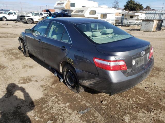 4T4BE46K58R024844 - 2008 TOYOTA CAMRY CE GRAY photo 3