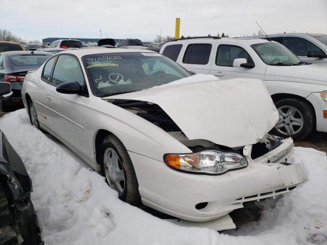 2G1WX15K129378884 - 2002 CHEVROLET MONTE CARL WHITE photo 1