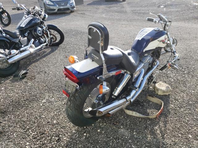 1HFSC1810RA805609 - 1994 HONDA VT1100 C BLUE photo 4