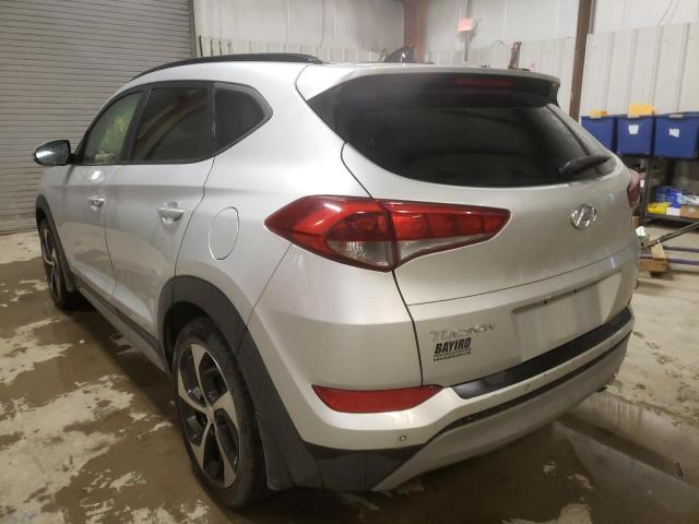 KM8J33A2XJU644088 - 2018 HYUNDAI TUCSON VAL SILVER photo 3