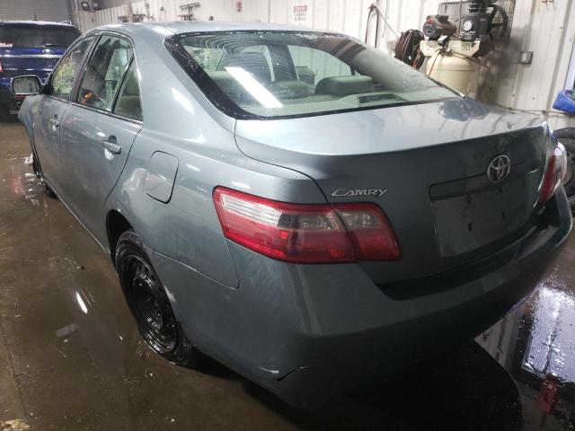 4T1BE46K57U705482 - 2007 TOYOTA CAMRY CE GRAY photo 3