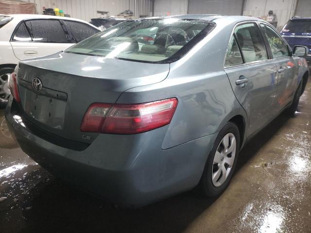 4T1BE46K57U705482 - 2007 TOYOTA CAMRY CE GRAY photo 4