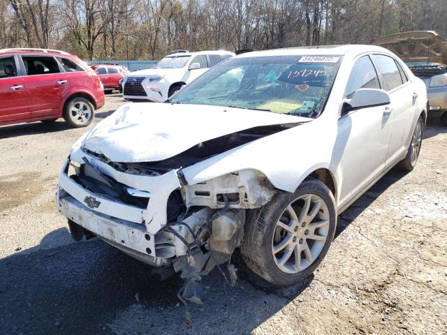 1G1ZE5E75BF137245 - 2011 CHEVROLET MALIBU LTZ თეთრი ფოტო 2