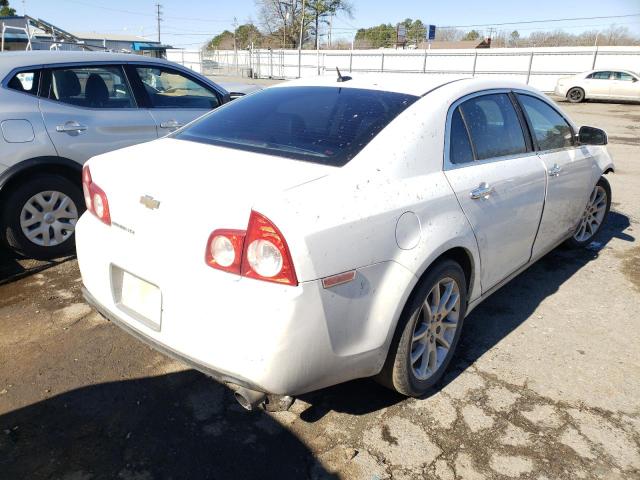 1G1ZE5E75BF137245 - 2011 CHEVROLET MALIBU LTZ თეთრი ფოტო 4