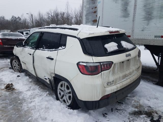 3C4NJDAB3HT646772 - 2017 JEEP COMPASS SP WHITE photo 3