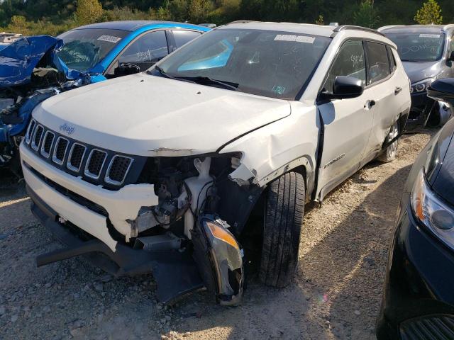 3C4NJDAB3HT646772 - 2017 JEEP COMPASS SP WHITE photo 9