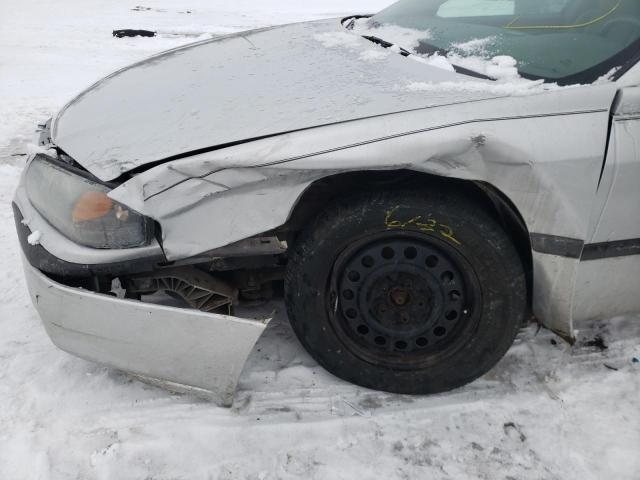 2G1WF52E549265340 - 2004 CHEVROLET IMPALA SILVER photo 9