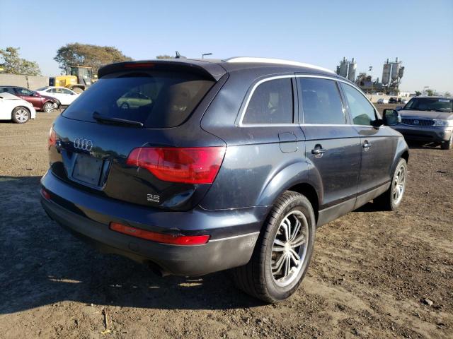 WA1BY74L17D098483 - 2007 AUDI Q7 3.6 QUA BLACK photo 4