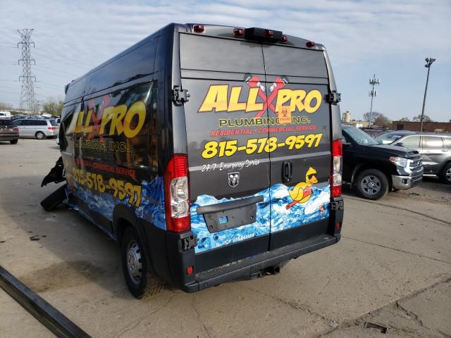 3C6TRVDGXKE552761 - 2019 RAM PROMASTER BLACK photo 3