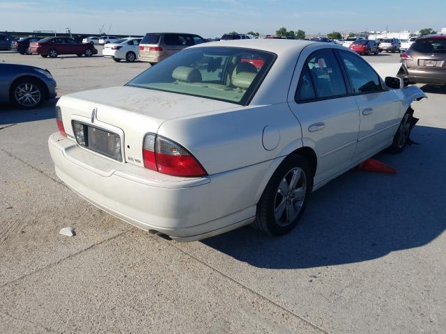 1LNFM87A26Y621807 - 2006 LINCOLN LS WHITE photo 4