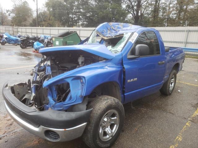 1D7HA16K08J122528 - 2008 DODGE RAM 1500 S BLUE photo 2